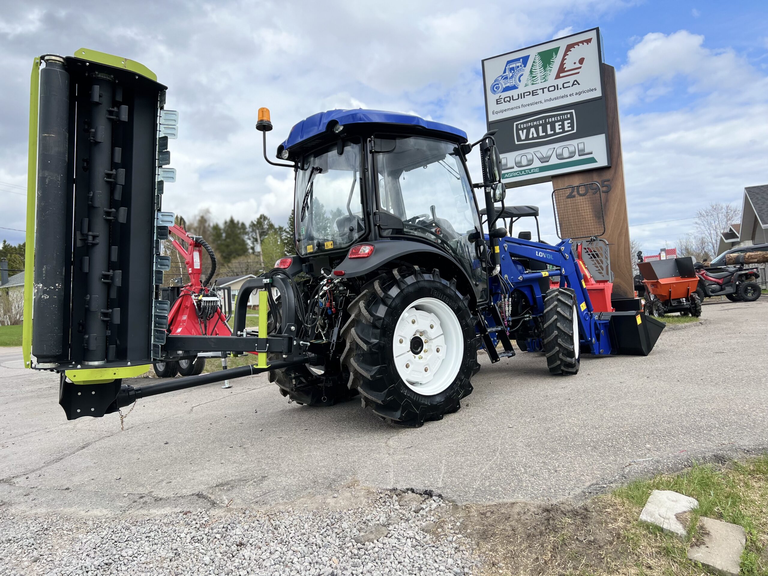 DÉBROUSSAILLEUSE 5' DÉPORTÉ À MARTEAUX – Image 4