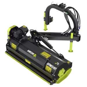 DÉBROUSSAILLEUSE 7' DÉPORTÉ À MARTEAUX