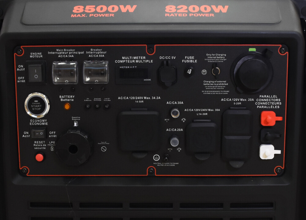 GÉNÉRATRICE INVERTER ESSENCE PROPANE 8500W – Image 9