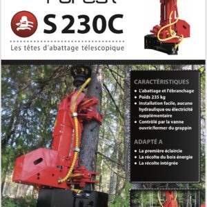 TÊTE D'ABATTAGE TÉLESCOPIQUE À SCIE FARMI FOREST