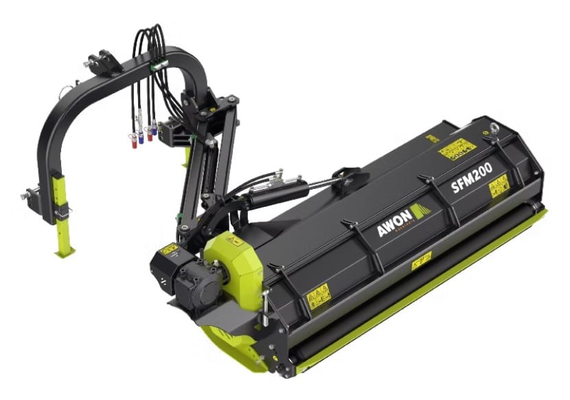 Débroussailleuse 8' déporté à marteaux